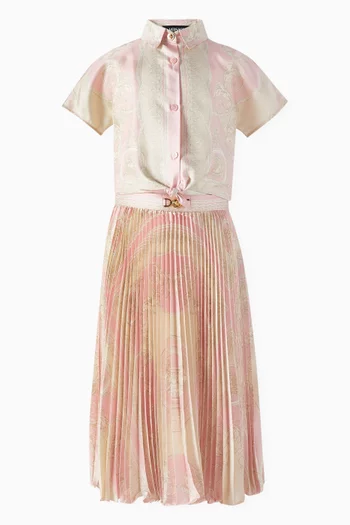 Barocco Pleated Skirt