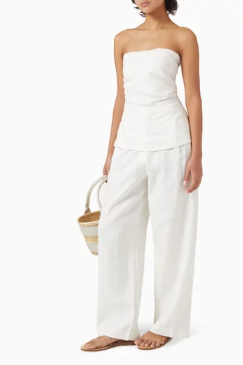 Stevie Pants in Linen