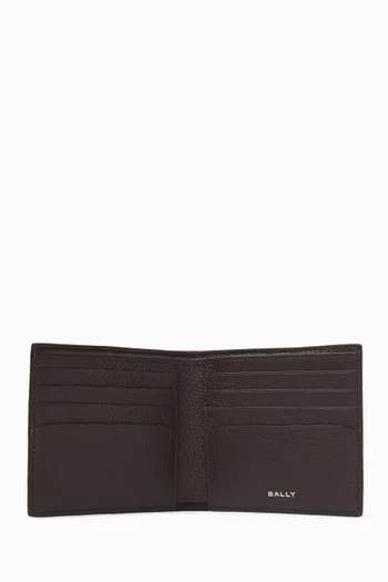 Double Bifold Wallet in Leather