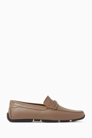 Paxton Driver Loafers in Leather