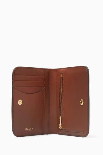 Deco Wallet in Calf Leather