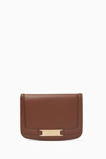 Deco Wallet in Calf Leather