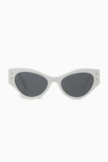 Cat-eye Sunglasses in Acetate