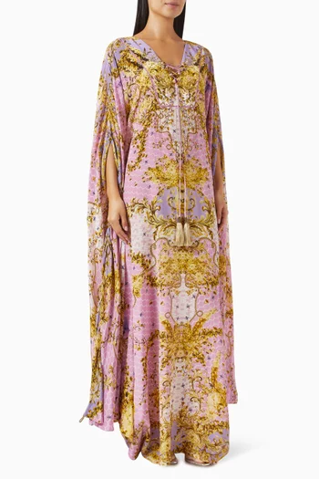 Fly Away Kaftan in Crepe