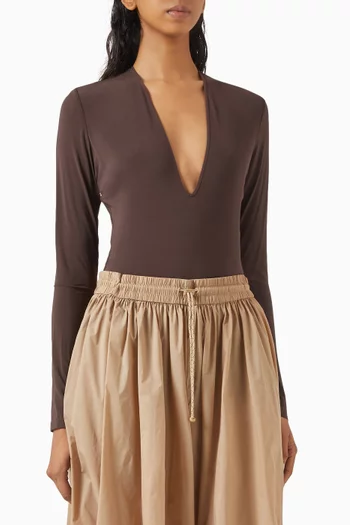 Dawning Bodysuit in Viscose Blend