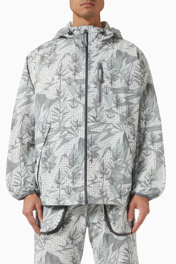x and wander Jacket in Brushed Nylon