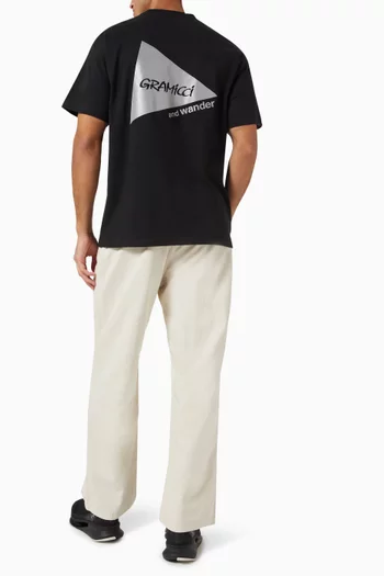 x and wander Backprint T-shirt in Cotton-blend