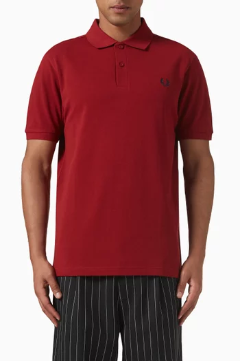 Fred Perry Polo Shirt in Cotton Piqué
