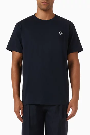 Laurel Wreath Graphic T-shirt in Cotton Jersey