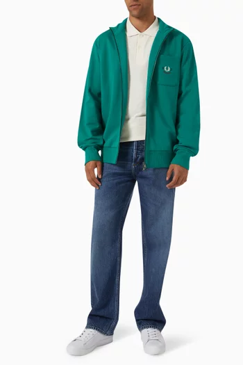 1952 Zip Through Sweatshirt in Cotton