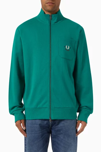 1952 Zip Through Sweatshirt in Cotton