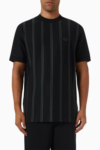 Striped T-shirt in Cotton
