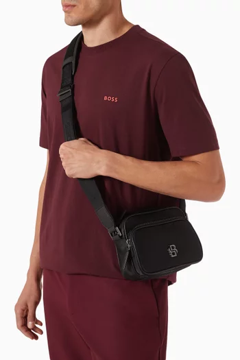 B-Icon Crossbody Bag in Nylon-twill