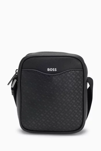 Zair Crossbody Bag in Leather