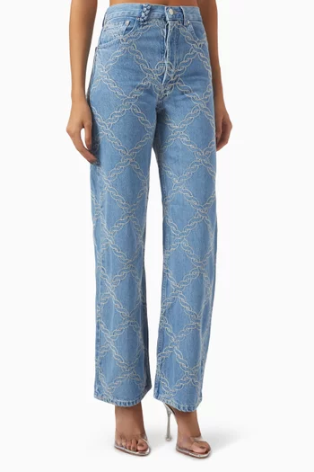 Pona Jeans in Denim