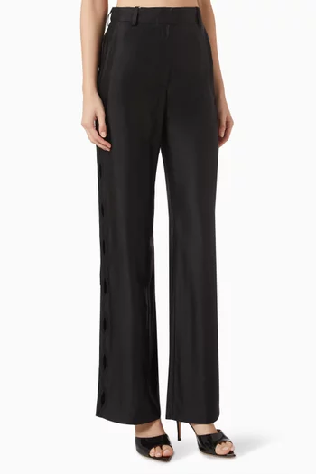 Piono Straight-leg Pants in Satin