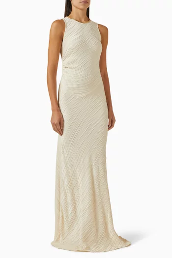 فستان رايزينا بفتحة في الخلف