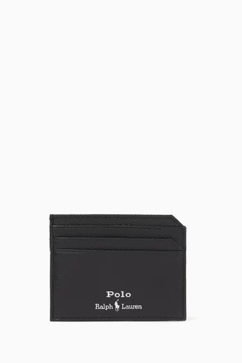 Slim Card Case in Leather