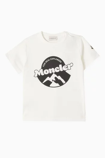 Logo T-shirt in Cotton