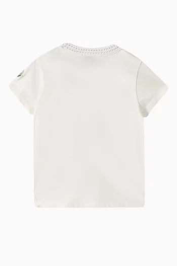 Logo Badge T-shirt in Jersey