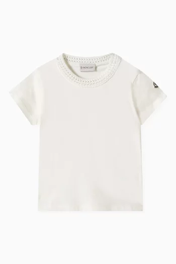 Logo Badge T-shirt in Jersey