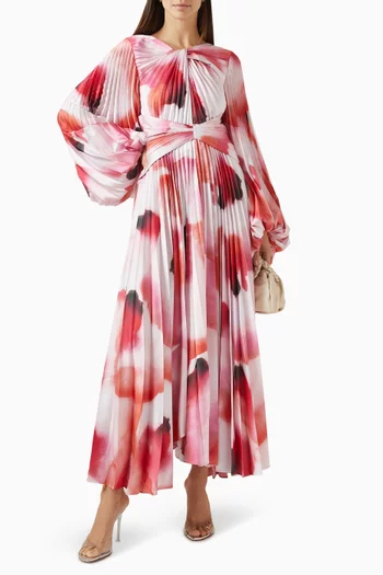 Dailley Pleated Midi Dress