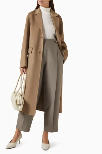 Button-waist Pants