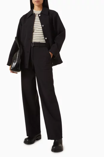 Utility Wide-leg Pants in Neoteric Twill