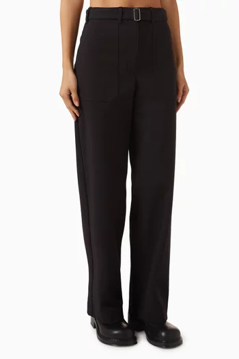 Utility Wide-leg Pants in Neoteric Twill