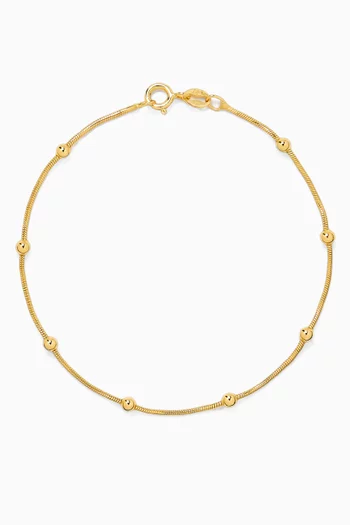 Clyde Bracelet in 14kt Gold Vermeil