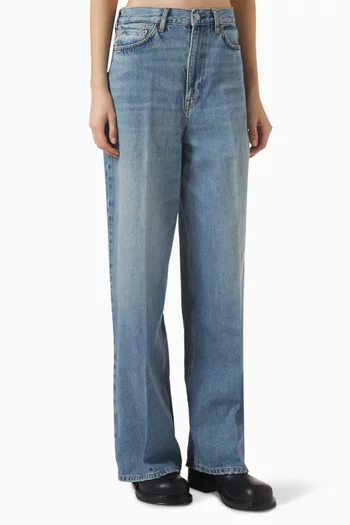 Aspera Wide-leg Jeans in Denim