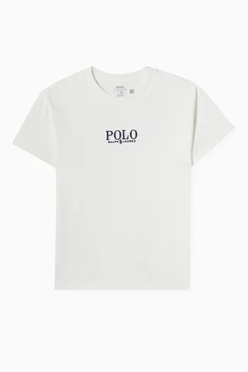 Polo Logo Graphic T-shirt in Cotton