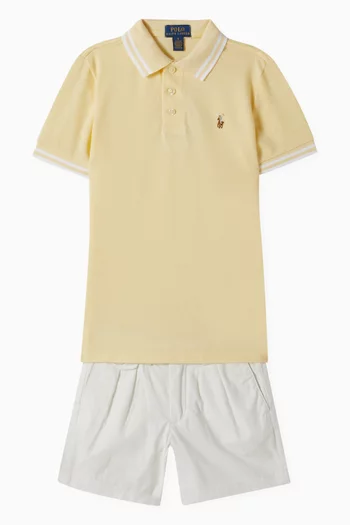 Polo Pony Shirt in Pique-knit