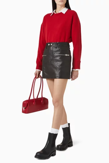 Lee Crew Sweater in Cashmere