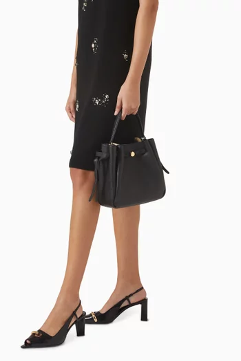 Romy Bucket Bag in Leather