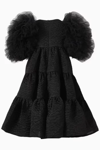 Crushed & Tulle Dress