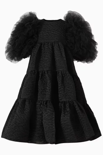 Crushed & Tulle Dress