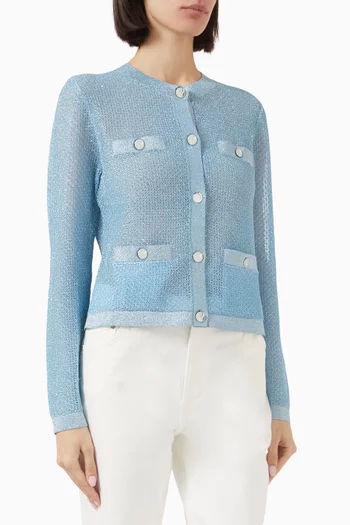 Kendra Cardigan in Mesh