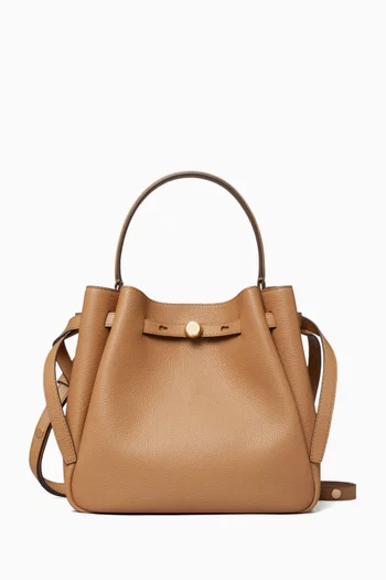 Romy Bucket Bag in Leather