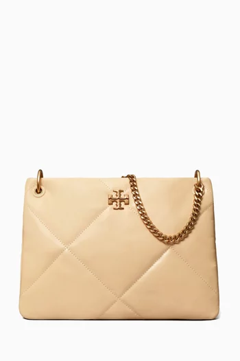 Small Kira Shoulder Bag in Quilted Leather