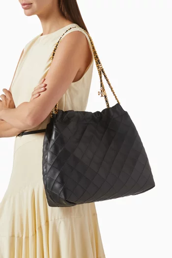 Fleming Hobo Bag in Leather