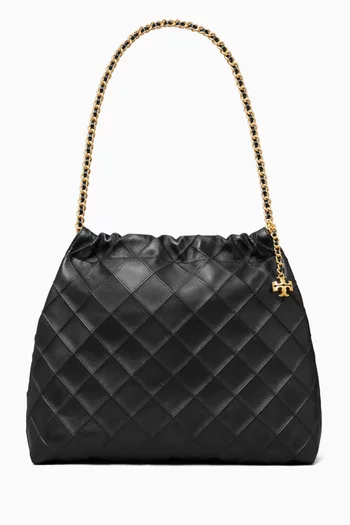 Fleming Hobo Bag in Leather