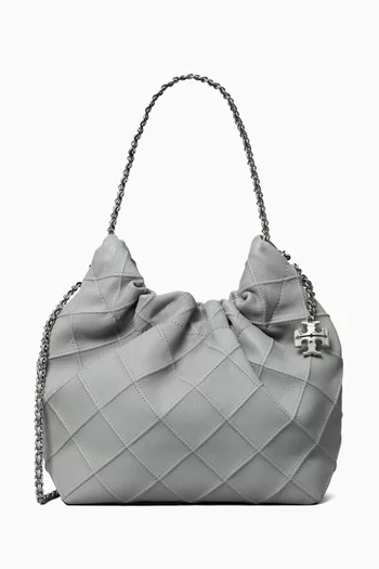 Mini Fleming Hobo Bag in Leather
