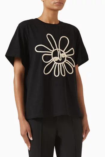 Luna T-shirt in Cotton-jersey