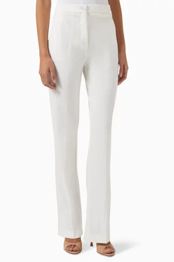 Resta High-waisted Pants in Viscose Blend