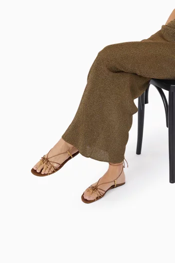 صندل بابيلون جلد ناعم ولامع
