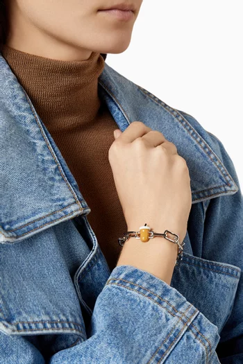 Iced Coffee Charm in Sterling Silver