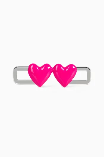 Aligned Charm in Sterling Silver