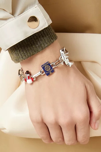 Passport Charm in Sterling Silver