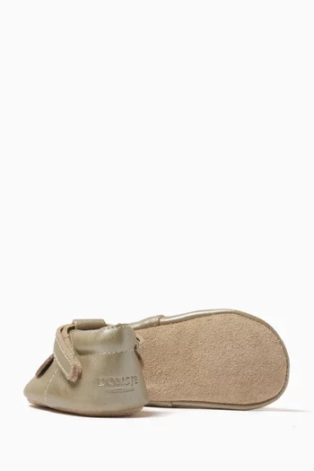 Blinc Bear Shoes in Metallic Leather